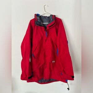 VINTAGE Gore-Tex Mountain Equipment CO-OP Jacket - Size XL Red